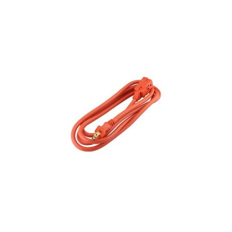 Extensión naranja de 2 conductores, 2m