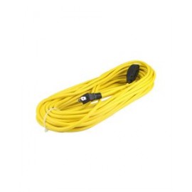 Extensión amarilla de 2 conductores, 20m