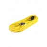 Extensión amarilla de 2 conductores, 20m