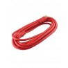 Extensión roja de 3 conductores, 7m