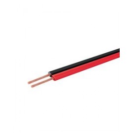 Cable 22 AWG bicolor para bocina, 100m
