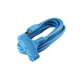 Extensión azul power block 3 conductores 7m