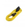 Extensión amarilla de 2 conductores, 3m