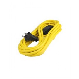 Extensión amarilla de 2 conductores, 5m