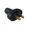 Clavija tipo oval de hule blister