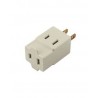 Adaptador cuadrado de 3 contactos