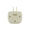 Adaptador movible, tipo bisagra de 3 contactos, grane ...