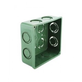 Caja de registro sin tapa 4" X 4", paquete  ...