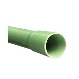 Tubo de PVC pesado 100mm (4") largo 3 metros