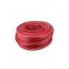 Cable ligero color rojo 8 AWG, 100m
